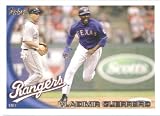 2010 Topps Update Baseball Card #US-1 Vladimir Guerrero - Texas Rangers / MLB Trading Card in Screwdown Case