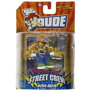 Tech Deck Dude Ridiculously Awesome Street Crew: #044 Rasta