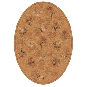 Stainmaster® Vintage Area Rug - Flaxen (78"x109"... by Stainmaster