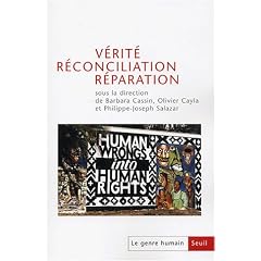 Le genre humain, N� 43 : V�rit�, r�conciliation, r�paration