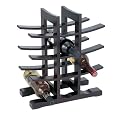 Sculptural Wine Rack - Espresso