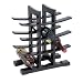 Kitchen & Housewares : Sculptural Wine Rack - Espresso