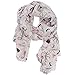 eFuture(TM) Pink Fashion Bowknot High heel Shoes Lipsticks Multi Print Long Chiffon Muffler Scarf Shawls +eFuture's nice Keyring