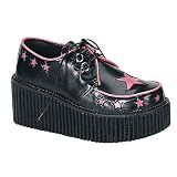 Demonia Shoes Women's CREEPER-225 3 Platform Shoe