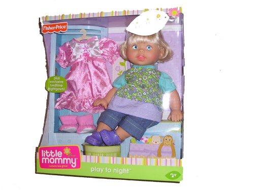 See image Fisher Price Little Mommy Play To Night Doll