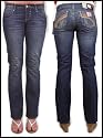 Ecko Red "Ferris Wash" Ladies Jeans, Blue