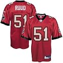 Reebok NFL Equipment Tampa Bay Buccaneers #51 Barrett Ruud Red Replica Football Jersey