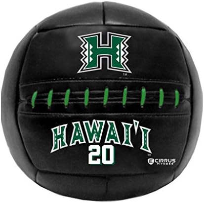 Simply Belle Fitness Medicine Ball, University of Hawaii, 6 lb