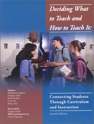 City Travel Guides Discounted  Books : Deciding What to Teach and How to Teach It: Connecting Students Through Curriculum and Instruction, Second Edition