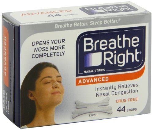 50% stronger for noses that need a little extra health - Breathe Right Advanced Nasal Strips, 44 Count Personal Healthcare / Health Care