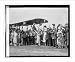 Historic Print (L): George Zieber - 1st Maccabee arrives at Bowling Field, 6/30/25