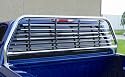 Go Industries Round Tube Headache Rack Chrome Ford F250+ 1999 to 2005 SuperDuty
