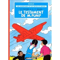 Jo Zette et Jocko, tome 1 : Le Testament de Monsieur Pump