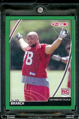 2007 Topps Total # 501 Alan Branch (RC) - Arizona Cardinals - Rookie Football Card