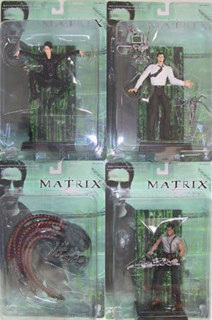 The Matrix Action Figures Set of 4