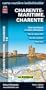 Charente-Maritime (17), Charente (16) - Carte d�partementale routi�re et touristique (�chelle 1/180 000)