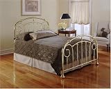 Lillian King Headboard in Lustre Brass By Fashion Bed Group