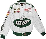 Dale Earnhardt Jr. #88 AMP White Youth Cotton Twill Jacket