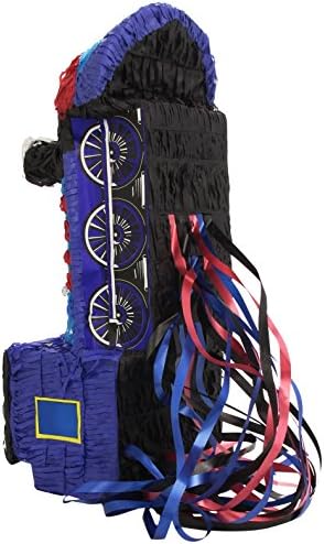 Amscan Pinata Pull Train (Blue)