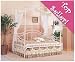 Coaster Company Porcelain Heart Antique White Daybed