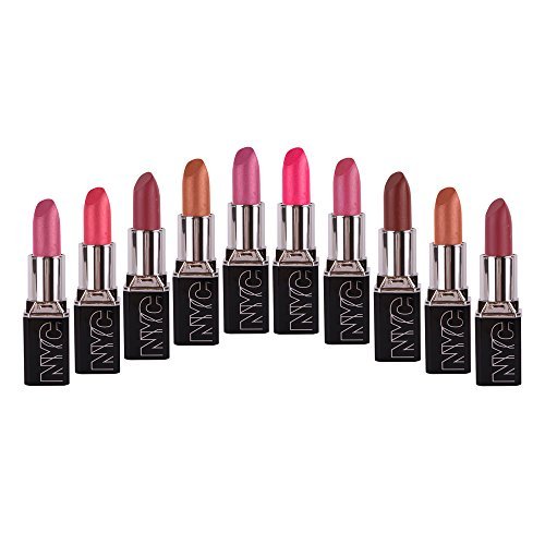 N.Y.C. Ultra Last Lip Wear Set 10-Piece Collection
