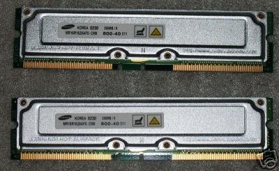 For Dell Precision 350 PC800-40 512MB 2 X 256MB RDRAM Rambus Memory