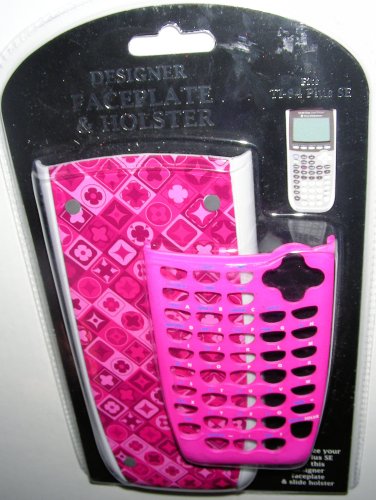 Designer Faceplate & Holster for the TI-84 Plus SE