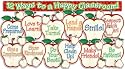 Bulletin Board Happy Classroom Apples
