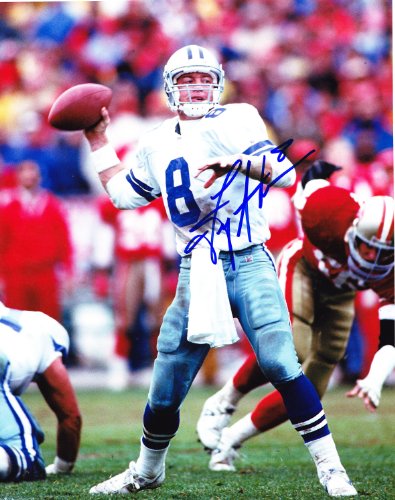 Troy Aikman signed autographed 8 x 10 photo Dallas Cowboys