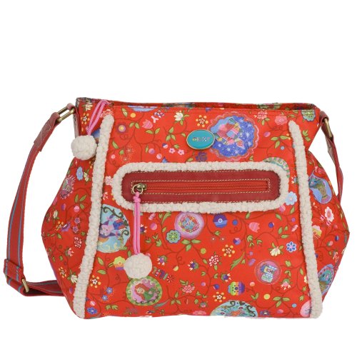 Oilily Fancy Planet  ショルダーバッグ レッド OES1288-1904