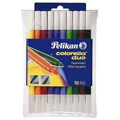 Pelikan 973172 - Faserschreiber Colorella Duo dick und d�nn 10 St�ck in Plastiketui