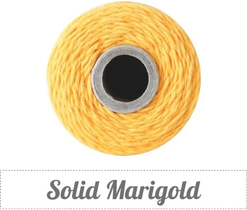 Solid Marigold Baker's Twine (240 Yards)