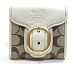 AUTHENTIC COACH BLEECKER SIGNATURE FRENCH PURSE WALLET 41534