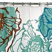 Floral Shower Curtain - Multicolor (70x72")