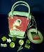 Simply Said Brads in Bag 9 Different Designs 42 Pieces Zippered Bag New