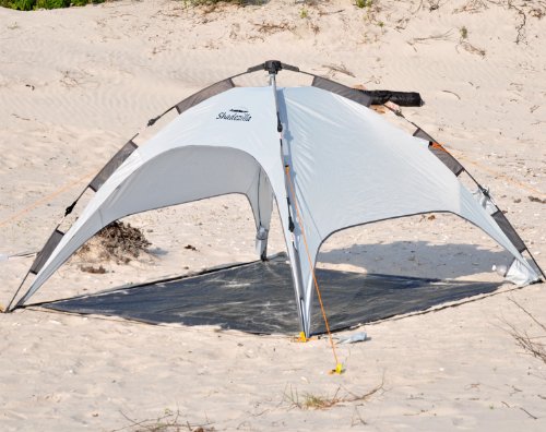 Shadezilla Easy Pop UP Beach Tent - UPF 100 w/ Removable Floor