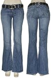 YMI Premium Stretch Slub Denim W/ Studded Belt