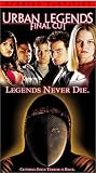 Urban Legends - Final Cut [VHS]