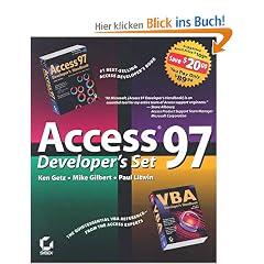 Access 97 Developers's Set, 2 vols. w. 2 CD-ROMs: "Access 97 Developer's Handbook" and "Visual Basic for Applications Developer's Handbook"