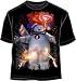 Ghostbusters Classic 80's Columbia Pictures Comedy Film Sequel Movie Mass Hysteria Adult Black T-Shirt