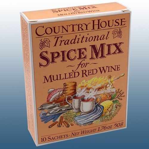 Home Brew & Wine Making - Traditional Mulled Wine Spice Mix - Box Of 10 Sachets