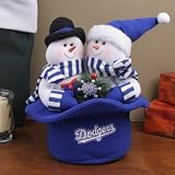 Los Angeles Dodgers Snowmen Top Hat