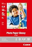 Canon Photo Paper Glossy, 4 x 6 Inches, 100 Sheets (0775B022)
