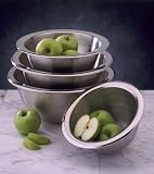 ARCOSTEEL 0086 BOWL WIDE RIM 3QT STAINLESS STEEL