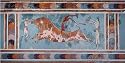 Posters: The Toreador Fresco Knossos Palace Crete c.1500 BC Art Print (30 x 60 cm)