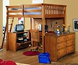 Lea Furniture - Lea Youth Furniture My Place Loft Bed (Maple)