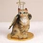 Shorthair, Brown Tabby Tiny Ones Cat Angel (2 in)