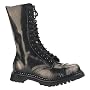 ROCKY-14 14 eyelet S/T Blk Leather Calf Boot