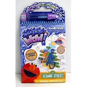 123 Sesame Street WATER WOW! Doodle Book with Water Marker by 