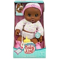 Baby Alive Sip 'n Snooze African American Newborn